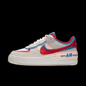 Nike Air Force 1 Shadow Women’s Shoes Sail/Photo Blue/Royal Blue/University Red